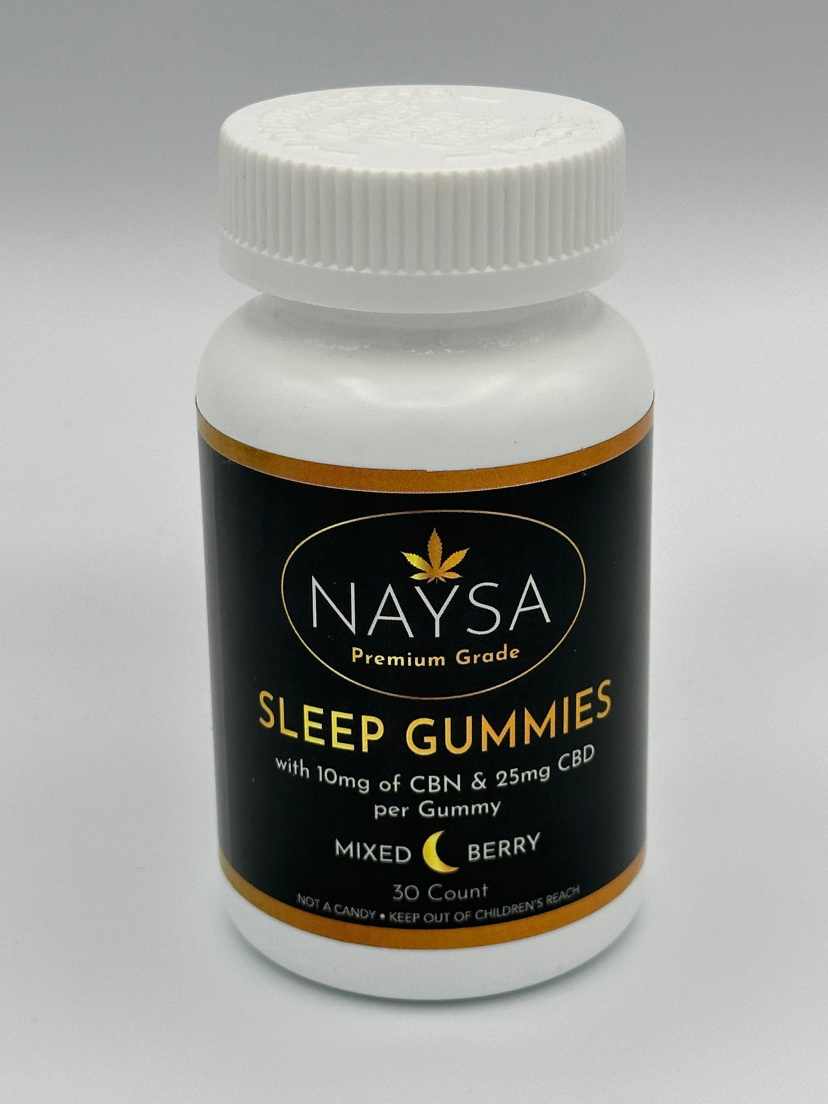 Sleep Gummies with 10 mg CBN & 25 mg CBD – NAYSA