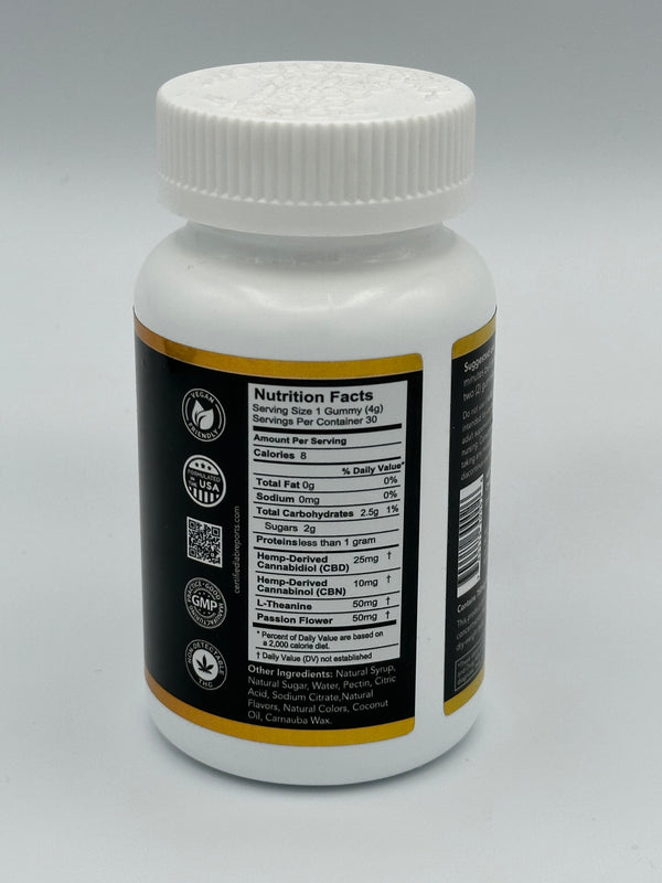 Sleep Gummies with 10 mg CBN & 25 mg CBD – NAYSA