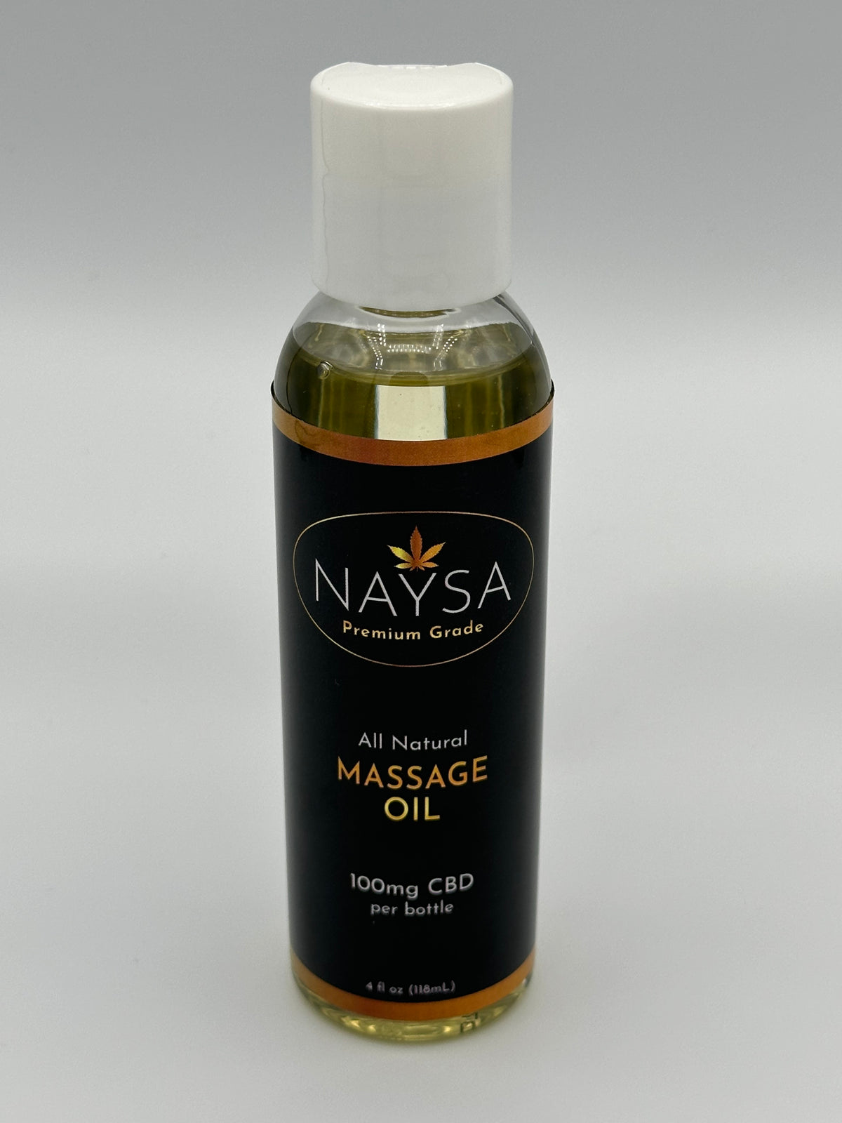 Massage Oil with 100mg CBD – NAYSA